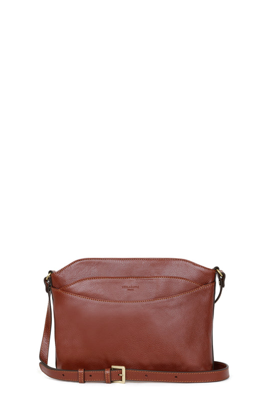 Sac porté travers - Cuir - Marron