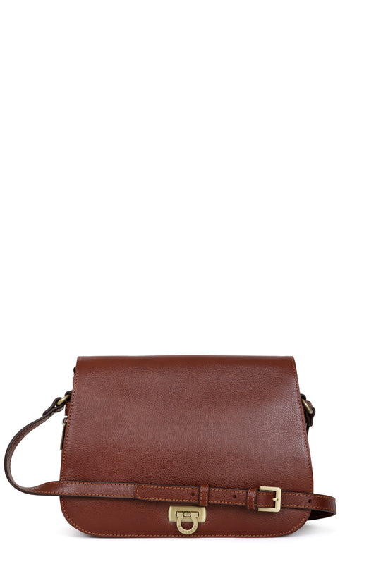 Sac porté travers - Cuir - Marron