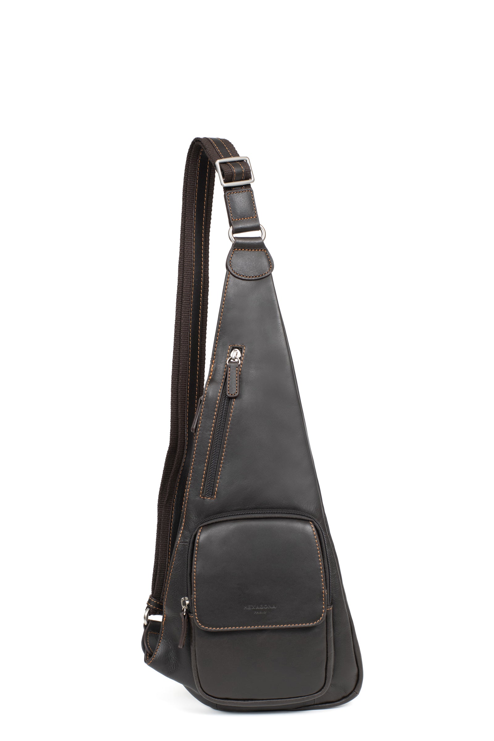 Hexagona Brand Hexagona Paris Bags Single Strap Bag Cowhide