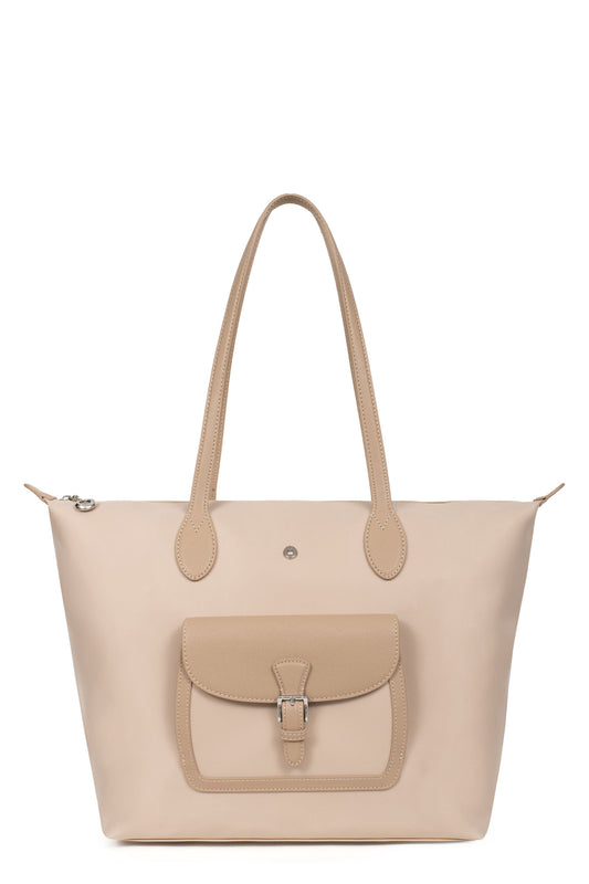 Sac cabas porté épaule - A4 - Grand - Sable