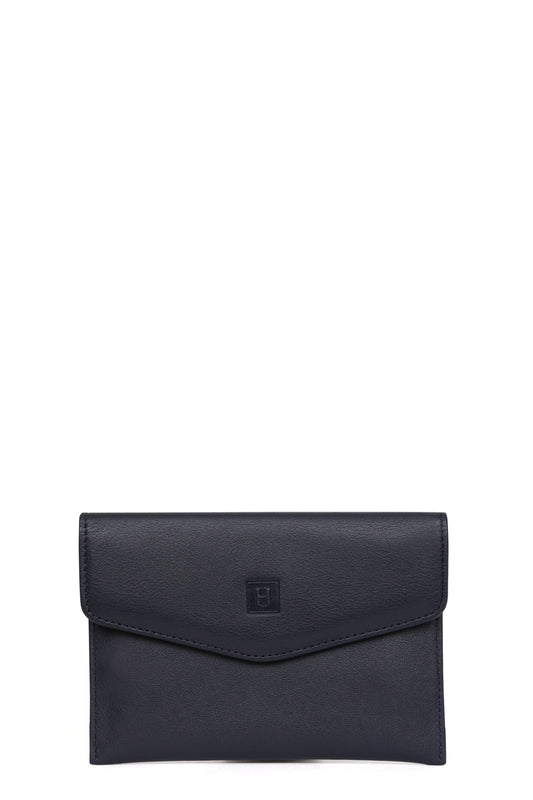 Portfel na dokumenty - Skóra - Noir