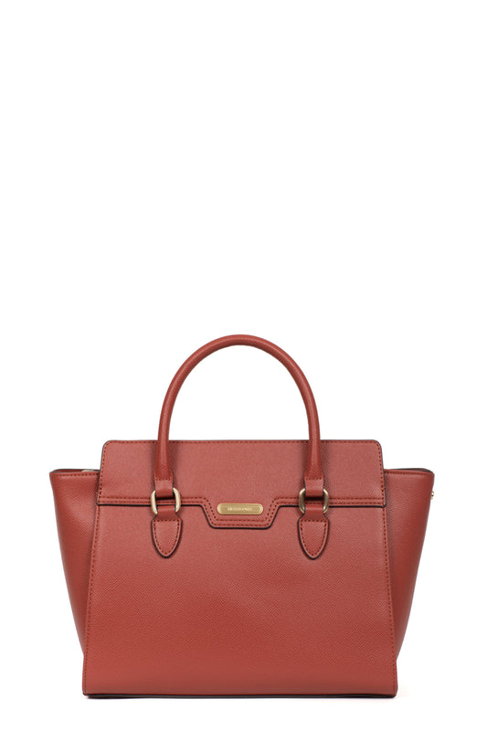 Sac porté main 2 poignées - Brique