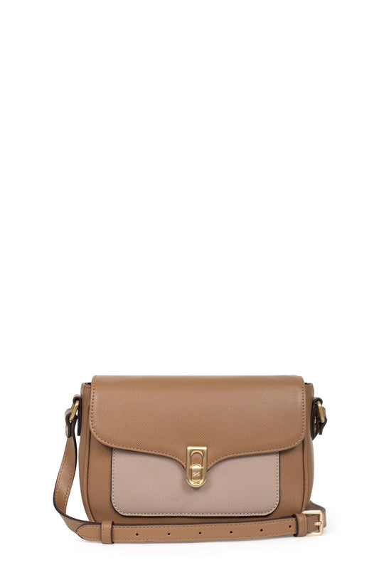 Sac porté travers - Écorce/taupe