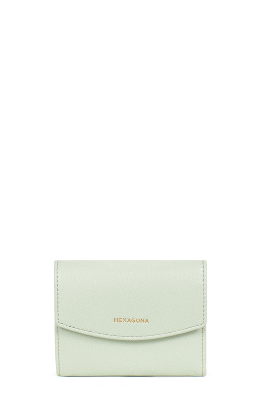 Wallet - 1 flap - RFID blocking - Vert-clair