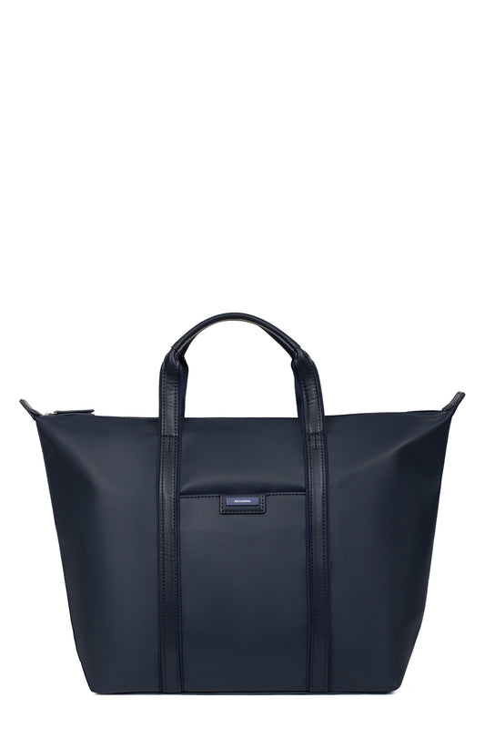 Sac cabas porté main - A4 - Grand - Bleu-nuit