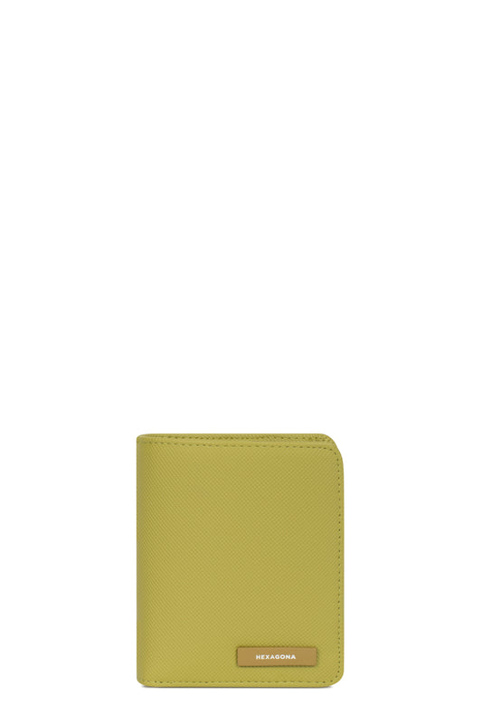 Portefeuille - 1 volet - Stop RFID - Vert-anis