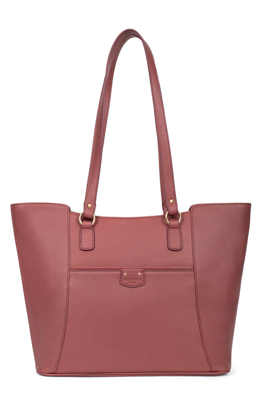 Shoulder tote bag - A4 - Leather -