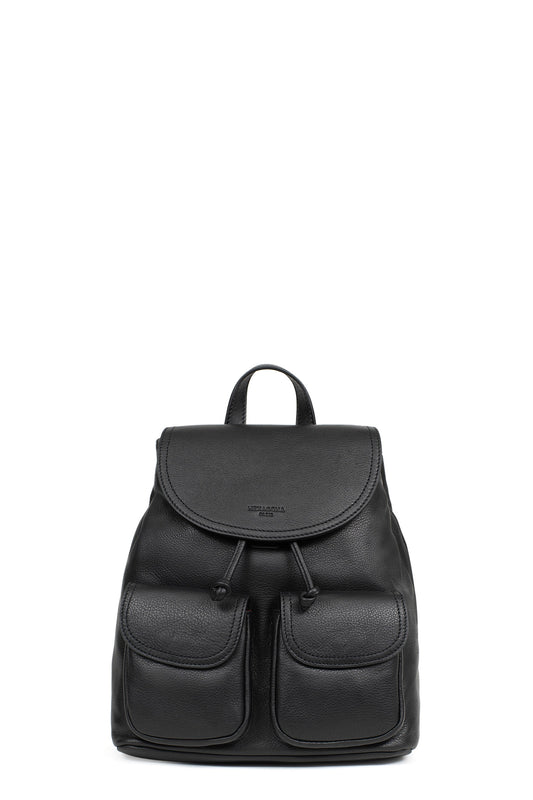 Sac à dos - Cuir - Noir