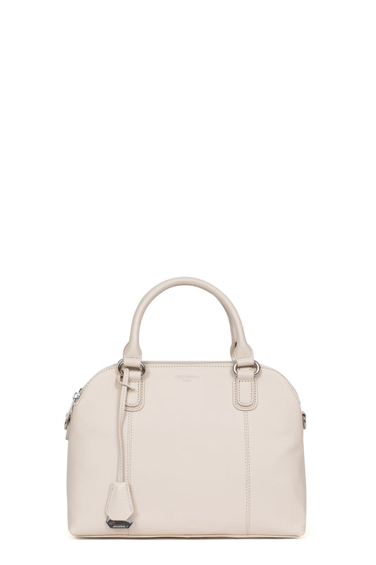 Sac porté main 2 poignées - Cuir - Marine