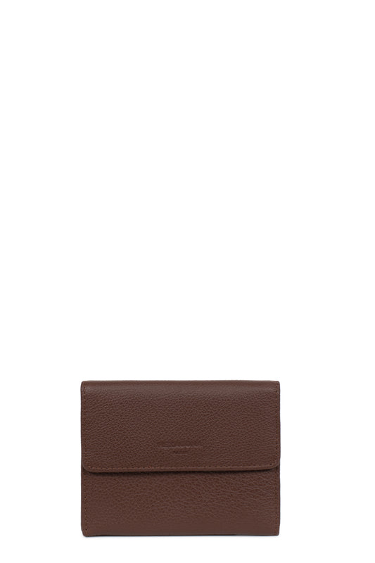 Wallet - 1 flap - Leather - Noir