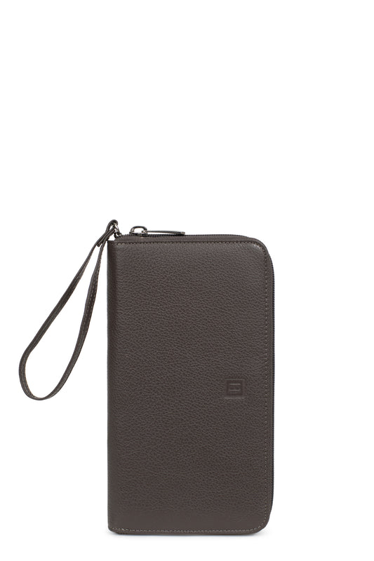 Compagnon de voyage - Cuir - Taupe