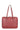 Sac porté épaule 2 anses - 15" & A4 - Cuir - Rouge-foncé