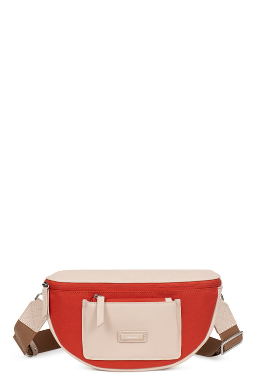 Bum-bag - Brique/ivoire