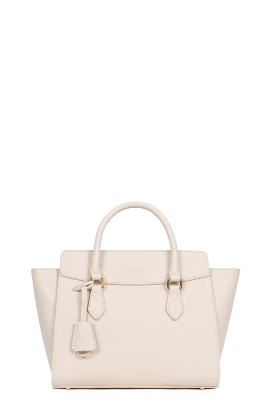 Sac porté main 2 poignées - Ivoire