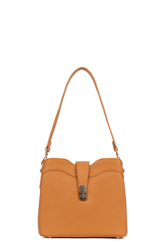 Sac porté épaule 1 anse - Tan