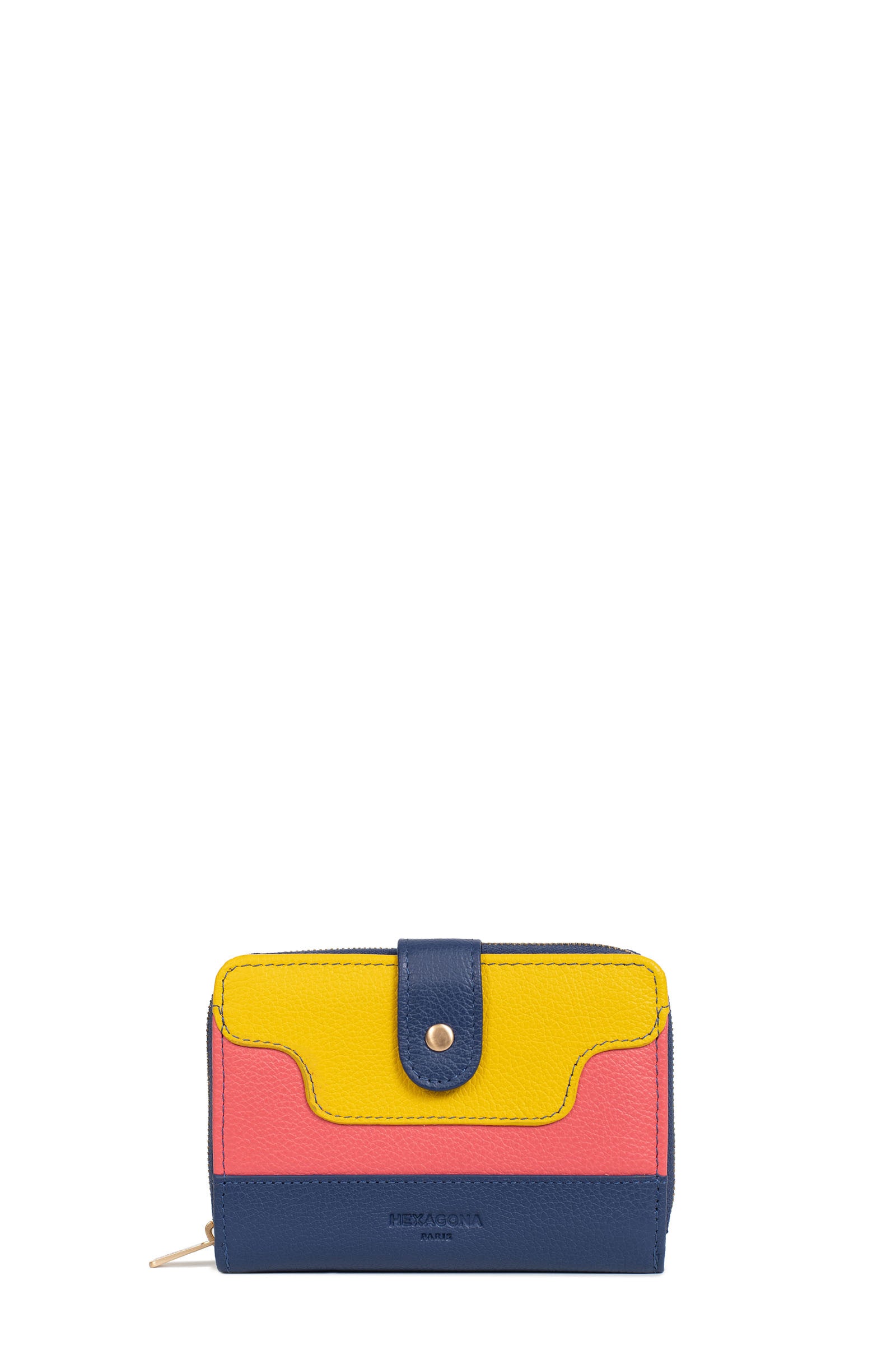 Hexagona - Portefeuille 1 volet Stop RFID - Cuir - Compatible Cartes de crédit, CNI, permis de Conduire, Passeport et Carte Grise - pour Femme - Collection Sauvage - Bleu Ciel Hexagona - Portefeuille 1 volet Stop RFID - Cuir - Compatible Cartes de crédit, CNI, permis de Conduire, Passeport et Carte Grise - pour Femme - Collection Sauvage - Bleu Ciel