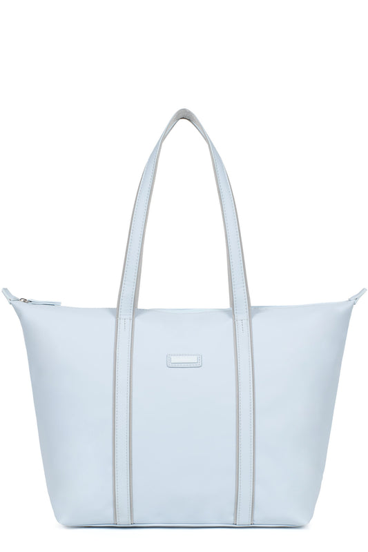 Sac cabas porté épaule - A4 - Grand - Bleu-ciel