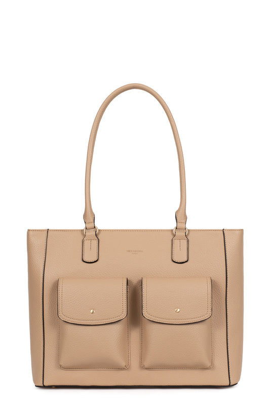 Sac porté épaule 2 anses - A4 - Sable