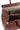 Sac porté main 2 poignées - A4 - Cuir - Marron