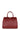 Sac porté main 2 poignées - A4 - Cuir - Carmin