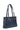 Bolso de hombro 2 asas - A4 - Cuero - Marine