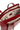 Bolso de hombro 2 asas - A4 - Cuero - Carmin