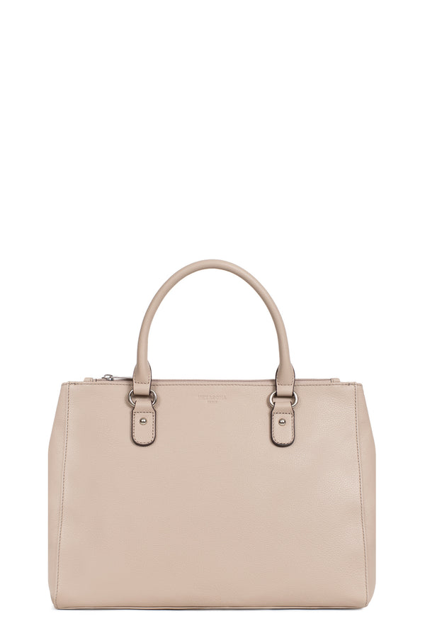 Handbag with 2 handles - A4 - Leather