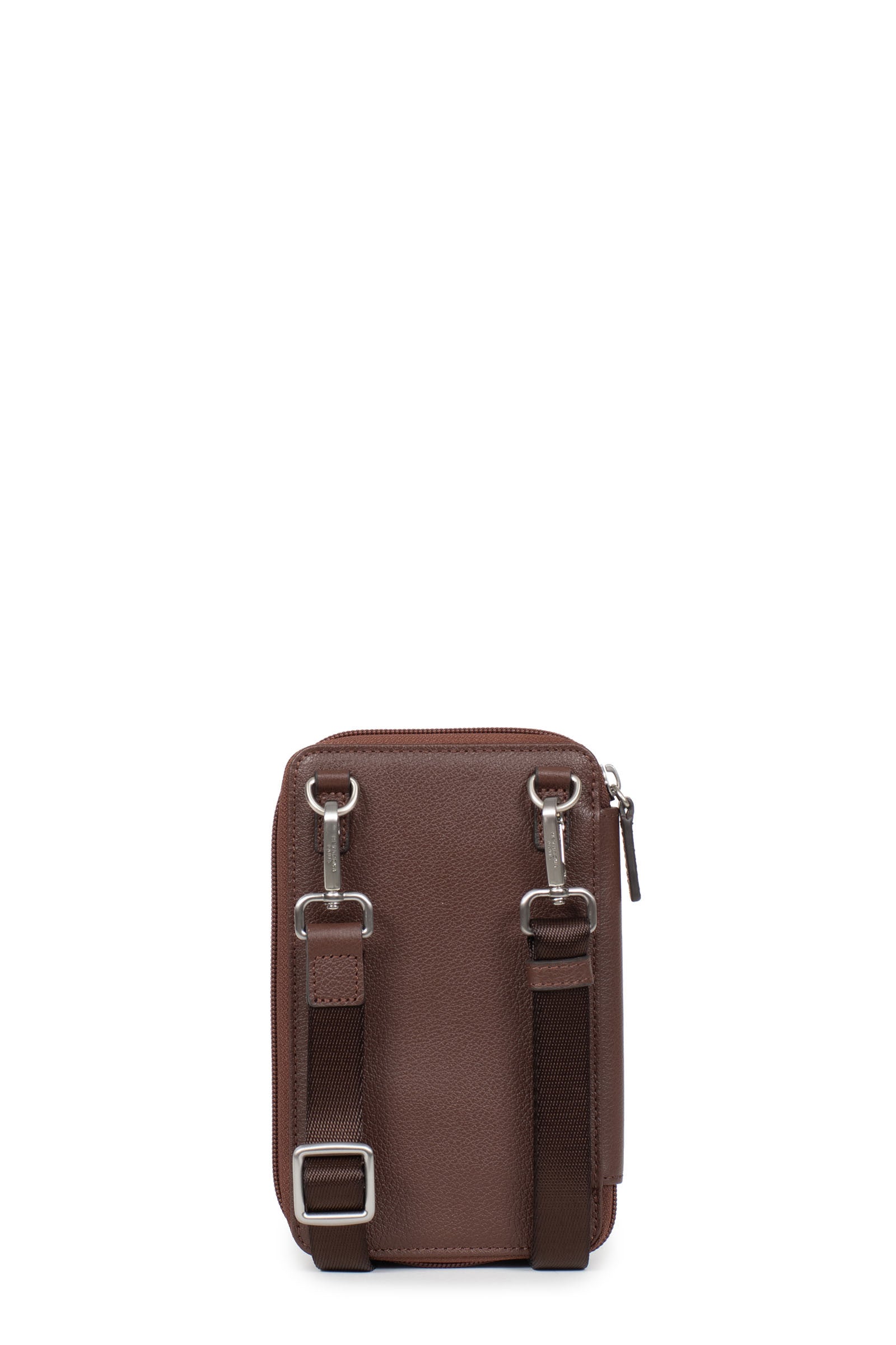 Phone pouch with wallet - Stop RFID - Cowhide leather