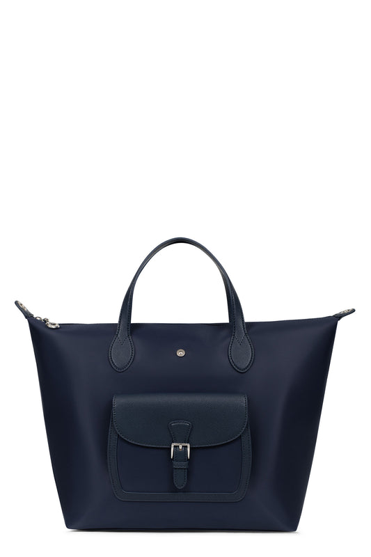 Sac cabas porté main - A4 - Grand - Marine