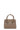 Sac porté main 2 poignées - Cuir de vachette - Taupe
