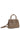 Sac porté main 2 poignées - Cuir de vachette - Taupe