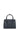 Sac porté main 2 poignées - Cuir de vachette - Bleu-nuit