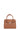 Sac porté main 2 poignées - Cuir de vachette - Tan