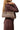 Sac porté épaule 2 anses - Cuir de vachette - Taupe