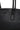 Sac cabas porté épaule - A4 - Cuir de vachette - Noir