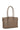 Borsa shopper da spalla - A4 - Cuoio di vitello pieno fiore - Taupe