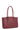 Borsa shopper da spalla - A4 - Cuoio di vitello pieno fiore - Lie-de-vin