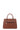 Sac porté main 2 poignées - Cuir - Marron