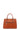 Sac porté main 2 poignées - Cuir - Cognac