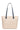 Sac cabas porté épaule - A4 - Ivoire/marine