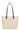 Sac cabas porté épaule - A4 - Ivoire/marine