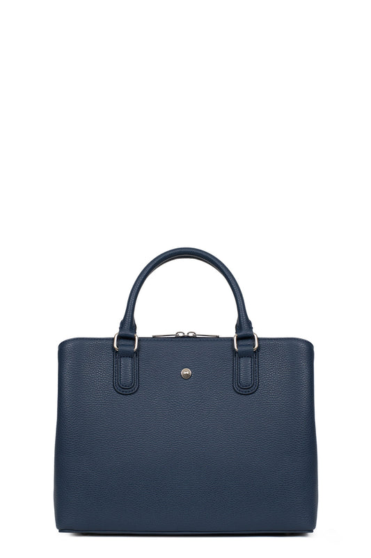 Sac porté main 2 poignées - Caramel