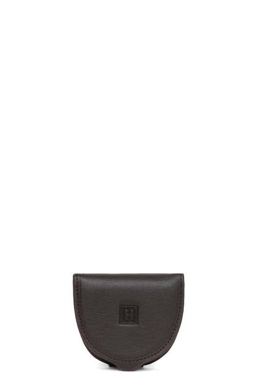 Porte-monnaie - Cuir - Marron