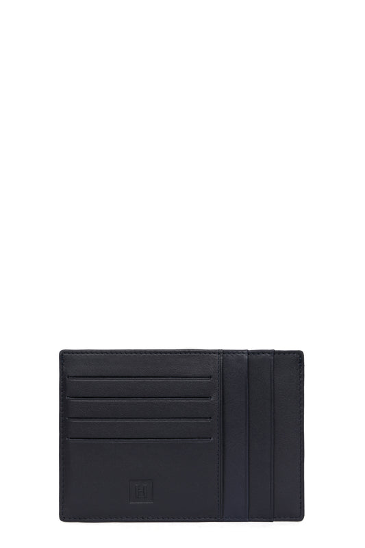 Porte-cartes - Cuir - Marine