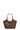 Sac porté main 2 poignées - Chocolat/caramel