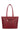 Sac cabas porté épaule - A4 - Carmin