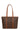 Sac cabas porté épaule - A4 - Chocolat/caramel