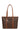 Sac cabas porté épaule - A4 - Chocolat/caramel