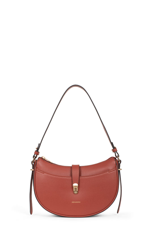 Sac porté épaule 1 anse - Brique