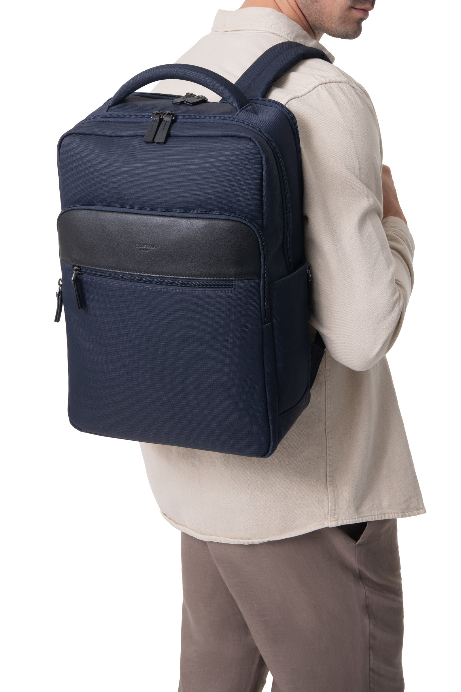Hexagonal Shell Backpack Backpack - 15